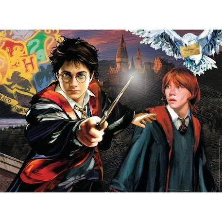 Puzzle 150 pièces Harry Potter et Ron Weasley - Nathan BLANC 2 - vertbaudet enfant 