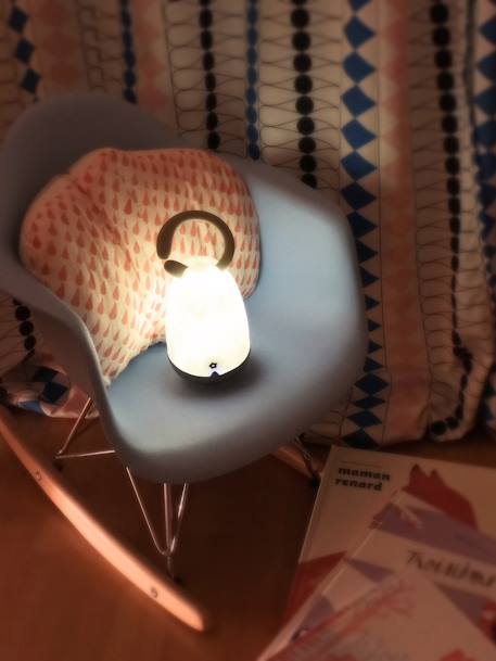Lanterne magique Lumiblo blanc/taupe 3 - vertbaudet enfant 