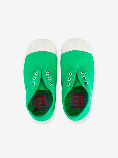 Tennis élastiquées enfant Elly E15149C15N bleu électrique+rose+vert+vert d'eau 15 - vertbaudet enfant 