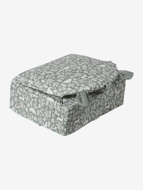Rehausseur de chaise beige imprimé+Cherry+dans les bois+green forest+gris+Minisaurus+Mon coeur+Oies+rayé blanc 17 - vertbaudet enfant 