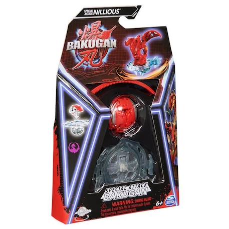 Coffret Bakugan - BAKUGAN - Pack 1 Bakugan Special Attack - Rouge - 6 ans et plus - 9 couleurs disponibles ROUGE 3 - vertbaudet enfant 
