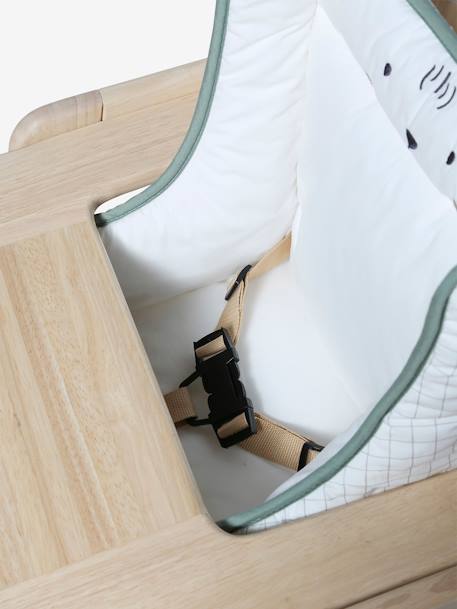 Coussin de chaise haute beige imprimé+écru+ivoire Panda+moutarde+Oies 7 - vertbaudet enfant 