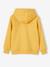 Sweat garçon zippé à capuche motif poitrine blanc chiné+ocre+rouge+turquoise 5 - vertbaudet enfant 
