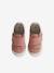 Chaussons scratchés bébé en cuir souple rose+rose imprimé 7 - vertbaudet enfant 