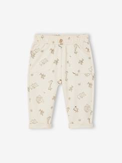 Pantalon imprimé en molleton bébé  - vertbaudet enfant