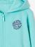Sweat garçon zippé à capuche motif poitrine blanc chiné+ocre+rouge+turquoise 13 - vertbaudet enfant 
