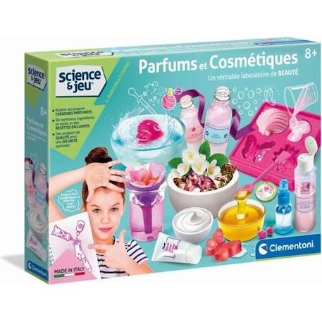 Clementoni - Science & Jeu - Création Parfums & cosmétiques - Fabriqué en Italie ROSE 1 - vertbaudet enfant 