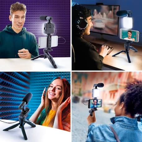 Kit de Vlogging - Studio Creator - INF 033 - Canal Toys NOIR 6 - vertbaudet enfant 