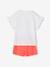 Pyjashort bicolore fille Pat’Patrouille® Blanc/corail 4 - vertbaudet enfant 