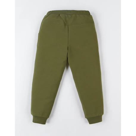 Pantalon jogging en molleton VERT 4 - vertbaudet enfant 