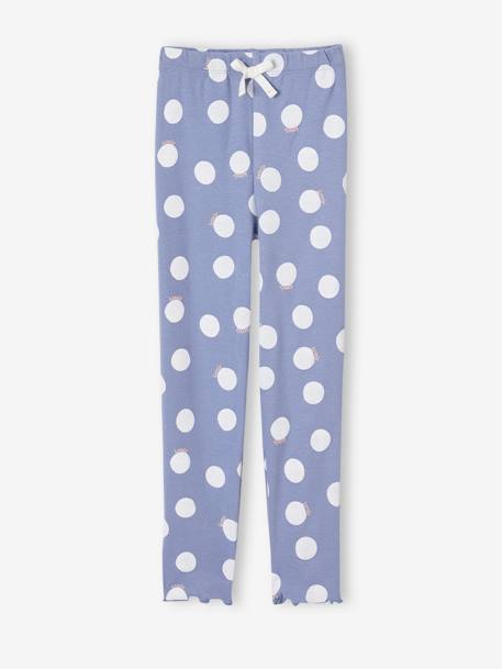 Legging Fille Vertbaudet Doublé Polaire - Imprimé étoiles Brillantes, Taille 4 Ans, Confort Hiver