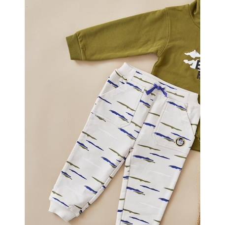 Pantalon jogging en molleton  - vertbaudet enfant