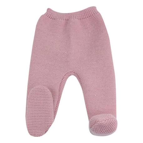 Pantalon maille tricot BLANC+BLEU+GRIS+ROSE 10 - vertbaudet enfant 