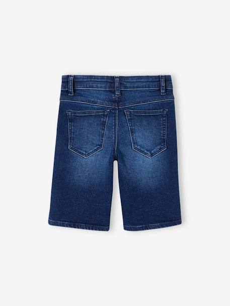 Bermuda en jean Basics garçon double stone+stone 10 - vertbaudet enfant 