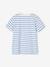 T-shirt garçon rayé manches courtes bleu azur+dark bleu indigo rayé+rayé jaune+rayé rouge+sauge rayé 2 - vertbaudet enfant 
