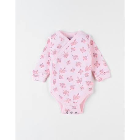 Body manches longues évolutif ROSE 4 - vertbaudet enfant 