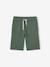 Lot de 2 bermudas garçon en molleton lot bleu/bleu marine+lot rouge/marine+Lot vert/beige 14 - vertbaudet enfant 