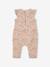 Ensemble bébé fille combinaison + bandeau imprimés rose imprimé+rose pâle+rose poudré+vert céladon imprimé 6 - vertbaudet enfant 