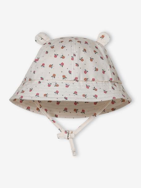 Bébé-Accessoires-Chapeau-Bob ourson imprimé bébé fille