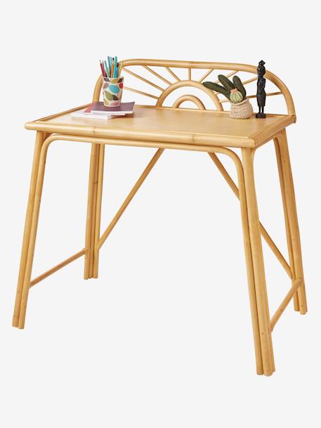 Bureau primaire en rotin Soleil bois 5 - vertbaudet enfant 