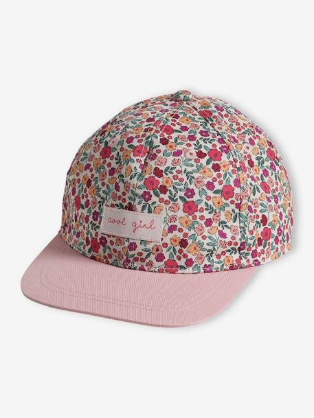 Fille-Accessoires-Chapeau-Casquette fleurie fille