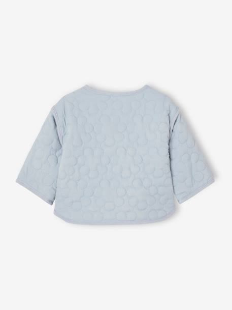 Veste matelassée bébé bleu pâle+rose pâle 2 - vertbaudet enfant 