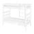 Pack lit superposé avec matelas Nubie  Blanc 90x200 cm BLANC 2 - vertbaudet enfant 