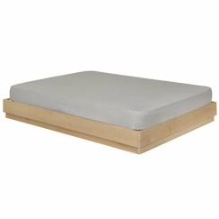 Pack lit avec matelas Baya - Bois massif Hêtre - 120x190 cm - AKITEN RETAIL  - vertbaudet enfant