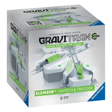 Gravitrax POWER - Eléments Switch & Trigger - Ravensburger - Circuits de billes créatifs BLANC 4 - vertbaudet enfant 