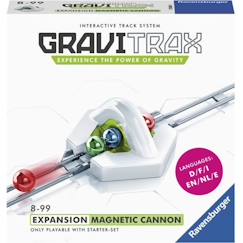 Jouet-Jeux d'imagination-GraviTrax Bloc d'action Canon magnétique - Ravensburger - Circuit de billes créatif STEM