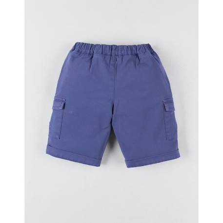 Bermuda taille élastiquée BLEU+JAUNE+VERT 4 - vertbaudet enfant 