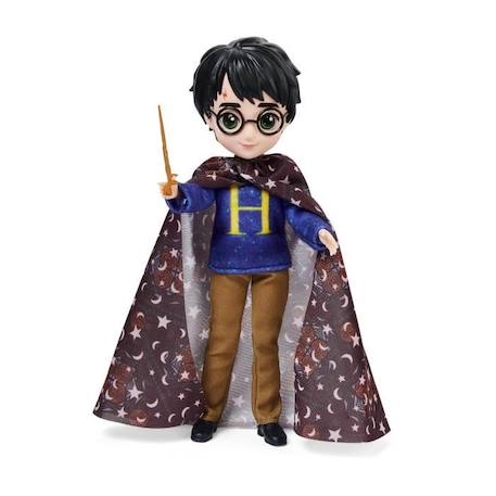Poupée Harry Potter 20 cm avec 2 tenues et 5 accessoires - Spin Master MARRON 2 - vertbaudet enfant 