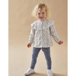 Set blouse fleurie + legging  - vertbaudet enfant