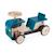 Porteur Tracteur - JANOD - Jouet en bois pour enfants de 18 mois - 4 roues en caoutchouc BLEU 3 - vertbaudet enfant 