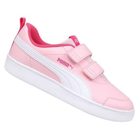 Basket Enfant Puma Courtflex v2 ROSE 3 - vertbaudet enfant 