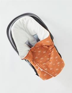 Couverture promenade caramel en jersey - NOUKIE'S - Autres motifs - Coton - Marron - 1 mois  - vertbaudet enfant