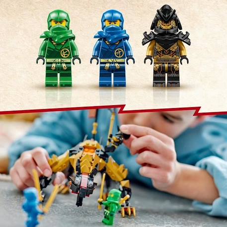 LEGO® NINJAGO 71790 Le Chien de Combat Dragon Imperium, Jouet de Ninja avec Figurines de Monstre JAUNE 5 - vertbaudet enfant 