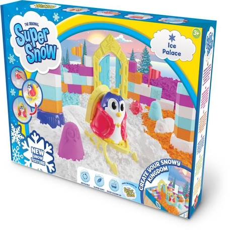 Super Snow Ice Palace - loisir créatif - sable à modeler - GOLIATH BLEU 2 - vertbaudet enfant 