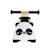 Porteur en bois Panda - JANOD - 4 roues - Blanc - 109x75x84cm BLANC 3 - vertbaudet enfant 