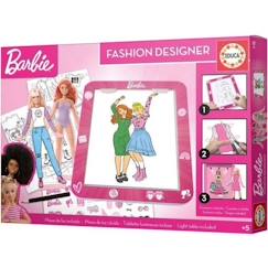 Jouet-Activités artistiques et musicales-Tableau Design Barbie - Educa - Loisir créatifs - A partir de 5 ans - Mixte