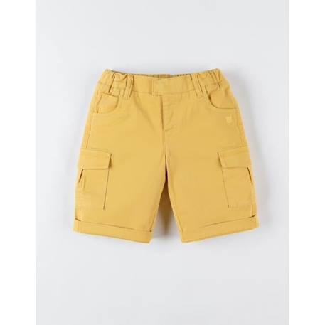 Bermuda taille élastiquée BLEU+JAUNE+VERT 7 - vertbaudet enfant 