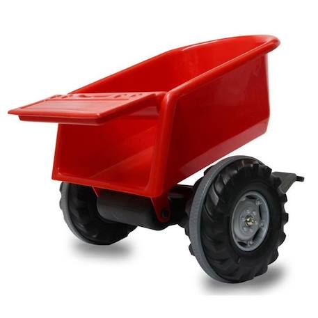 Remorque tracteurs à pédales Power Drag rouge - Jamara - 460760 - Mixte - Enfant - Matériaux mixtes - 67x51x38cm BLANC 2 - vertbaudet enfant 