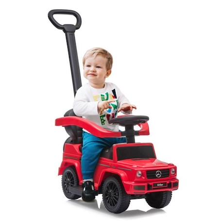 Poussette Mercedes-Benz G 350 D Rouge 3 en 1 pour enfants de 18 mois et plus - Jamara Kids ROUGE 2 - vertbaudet enfant 
