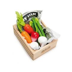 Jouet-Jouet - Le Toy Van - Ma Récolte de Légumes - Collection Marchande et Cuisine