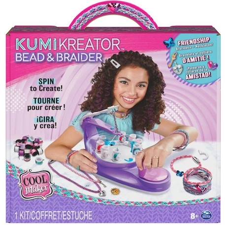 Cool Maker - Kumi Kreator 3 en 1 ROSE 1 - vertbaudet enfant 