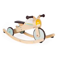 -Tricycle à Bascule Evolutive - JANOD - Dès 12 mois - Bois - Mixte