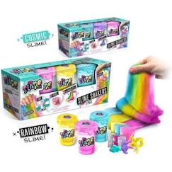 Lot de 3 Slime Shakers CANAL TOYS - Modèle aléatoire Cosmic ou Rainbow - Crée tes propres slimes !  - vertbaudet enfant