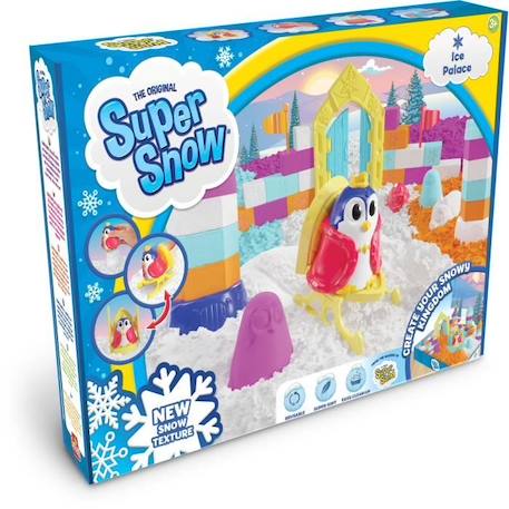 Super Snow Ice Palace - loisir créatif - sable à modeler - GOLIATH BLEU 1 - vertbaudet enfant 