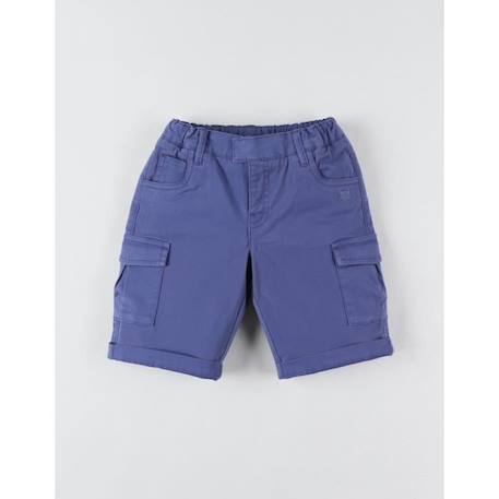 Bermuda taille élastiquée BLEU+JAUNE+VERT 3 - vertbaudet enfant 