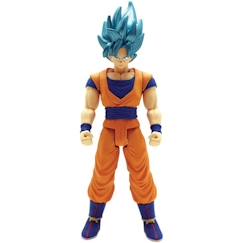 Jouet-Jeux d'imagination-Figurines, mini mondes, héros et animaux-Figurine Dragon Ball Super - Super Saiyan Goku Blue - 30 cm - Bandai